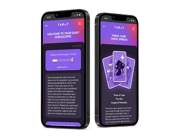 Daily Tarot App on iPhone